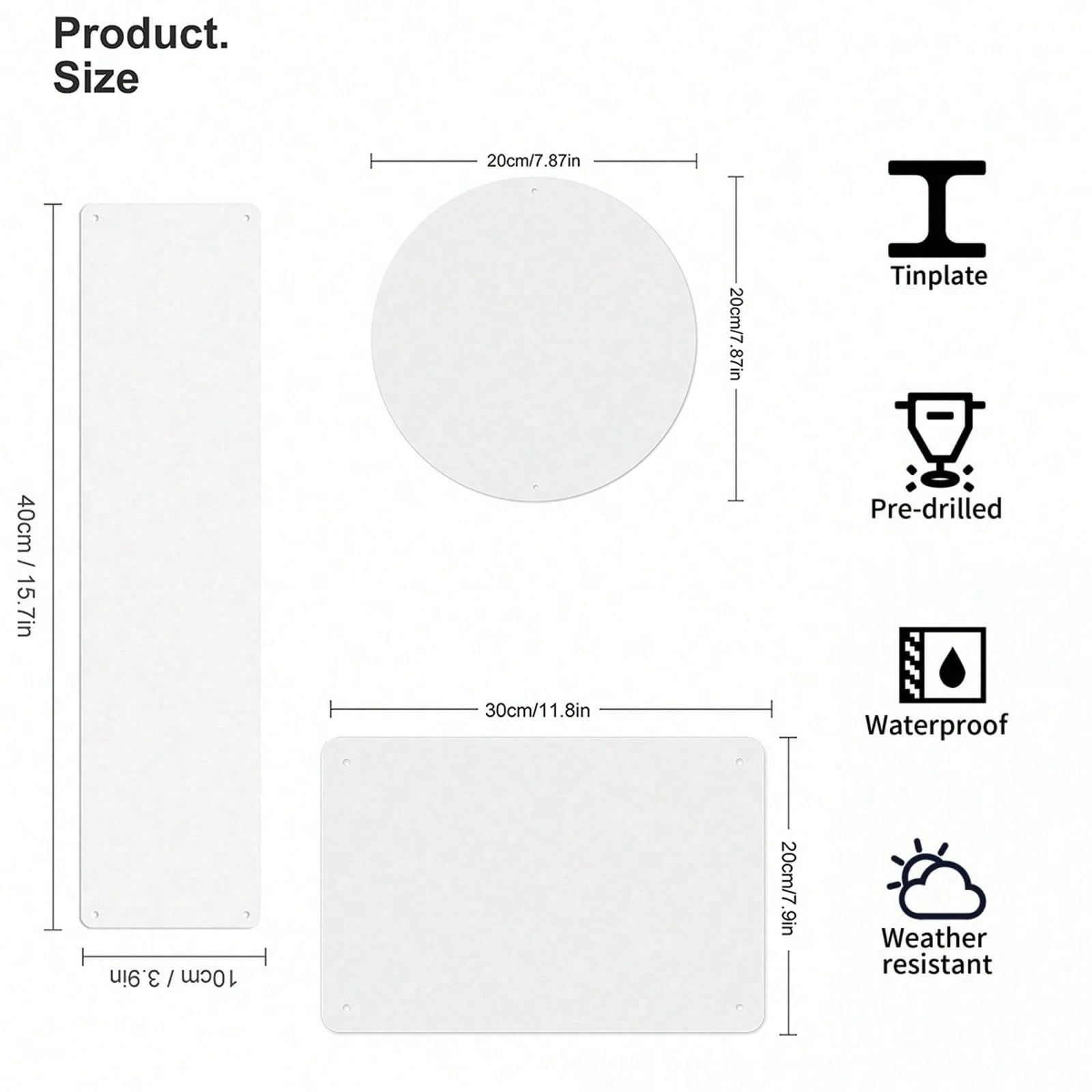 Cartello divertente con scritt - Outdoor Furniture Metal recensione e prezzo